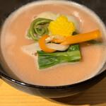 日本料理こまつ - 桜海老のしんじょ⁈