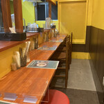 バングラキッチン西千葉 - カウンターのみの内観