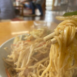 朝日屋 - 麺上げます(^^)