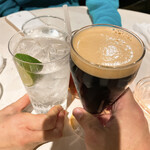 イン・ザ・グリーン - 【2022年04月】乾杯(^o^)丿　私のはクラフトビールの「アフターダーク」。