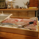 赤吉 - 並ぶ魚の数々