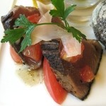 カンパネ食堂 - (09/6夜)前菜盛りのカツオ