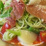 カンパネ食堂 - (09/6夜)冷製パスタのアップ