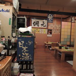 網元 - カウンターからの撮影