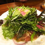 ズッケロ - 愛媛カツオのカルパッチョ￥880