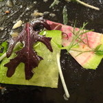 ズッケロ - 彩りよく珍しいイタリアン野菜もありました