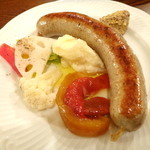 ズッケロ - 甘トロ豚の自家製ソーセージ￥900