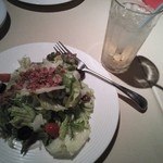サラダ　ドリンク