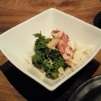 とんかつ & 焼鳥 An - 菜の花とタコのお浸し