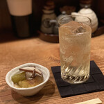 味噌汁田 - 角ハイボールとお通し