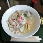 せさみ - 舞米豚　豚しゃぶタンメン塩　大盛り