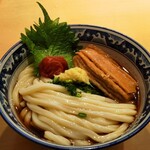 梅田 釜たけうどん - 