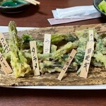 味の店 スズラン - 山菜天ぷら