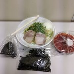 Tsukemen Hompo Karabu - のりねぎつけ麺+おむすび