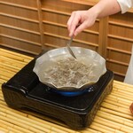 片折 - 蛍烏賊の茹で