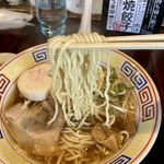 Gyouzato Men Ise No Jou - 丼の柄とお麩、やっぱ駅前の蕎麦屋ラーメンだべ！