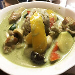 がばちょ - グリーンカレー（米）（630円）