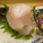 新ばし 星野 - 平目のお造り