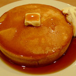 Hosotsuji-Ihee Tea House - （撮影 20121205）究極のパンケーキ、、、らしいです。ひとつを二人で分けるくらいがちょうどいい。