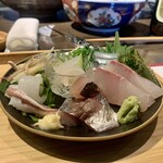 お酒菜 おせい - お刺身の盛り合わせ