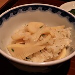 銀座 とよだ - 筍の炊き込みご飯