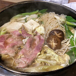 コロムビア - 徐々にすき焼きの様相を呈する