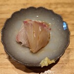 天ぷら たけうち - 大分の朝じめの石鯛