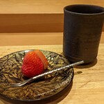 天ぷら たけうち - 苺