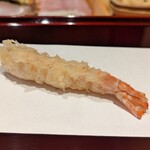 天ぷら たけうち - 長崎の車海老