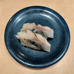 寿しの魚常 - 〆さば ¥130