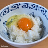 紀ノ国屋 - 料理写真:ごはんに卵を割り落とし