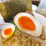 Torimentei - 特製濃厚ラーメン（醤油） 900円
                      ランチサービス 麺大盛り