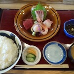 兆一 - 特撰お刺身御膳 1,380円