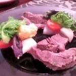 自然派レストラン TERRA - 牛肉と温野菜