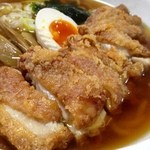 盛京亭 - とりの唐揚げ：とりがららーめん