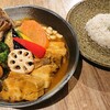 Rojiura Curry SAMURAI． - 豚角煮と野菜13品目（スープ：レギュラー/辛みなし）1,485円　ライスSS　△30円