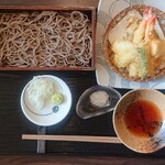 蕎麦と日本料理　驚　KYO - 天ぷらせいろ ¥1650