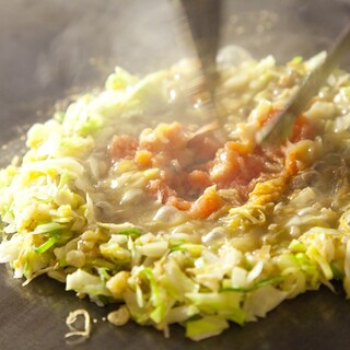 Don't miss out on the rich variety of monja that only RIKYU can offer.