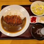 とんかつ玉藤 - ロースかつカレー(1450円)です。