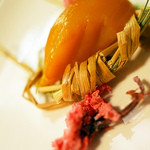 TAKASHI - 帆立のスモークと桜塩