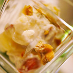 TAKASHI - リンゴとサツマイモのサラダ