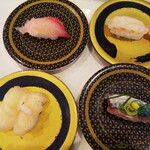 Hama Sushi Sendai Rokuchiyouno Meten - 一気に頼めば早い