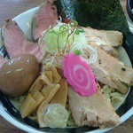 らー麺 たまや零式 - つけ麺全部入れ（平成25年２月実食）