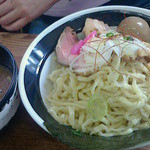 らー麺 たまや零式 - 味玉つけ麺・麺量普通８００円（平成25年２月猫嫁食）