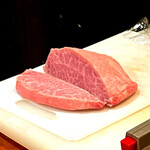 美酒美肴 はまゐ - 広島牛(ミスジ)