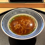 鮨 小野 - 金目鯛と鯛のあら出汁 ラーメン