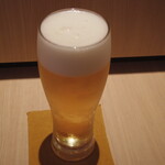 旬楽館 - 生ビール