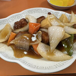 中華料理 宝夢蘭 - サービスランチの酢豚　750円