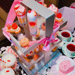 LOBBY LOUNGE - Pink Afternoon Tea Set
                        　〜Rose Pink〜