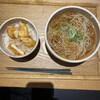 そばいち - ミニ丼とかけ蕎麦です。